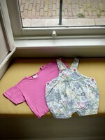 Vintage Denim Floral Set 0-3m