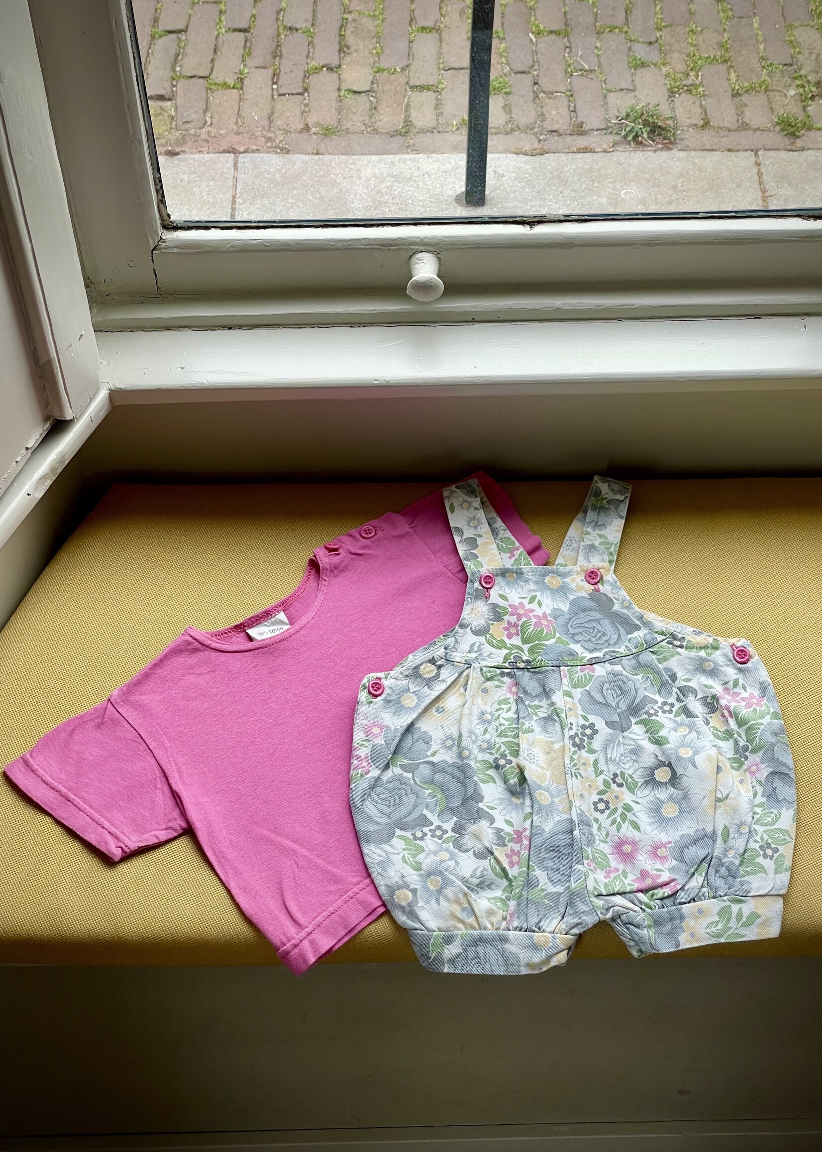 Vintage Denim Floral Set 0-3m