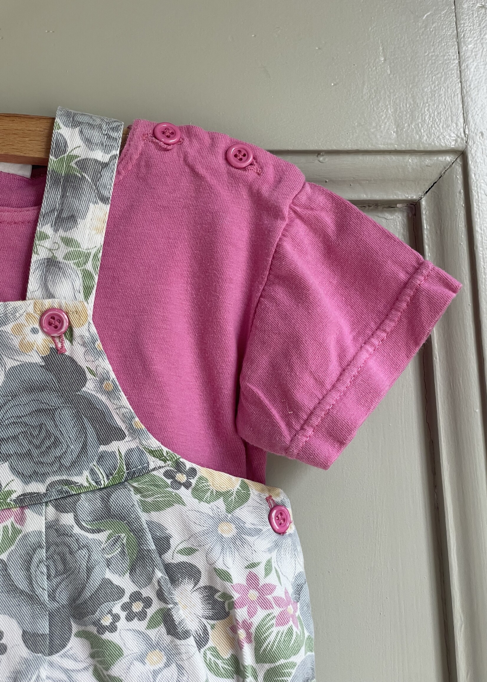 Vintage Denim Floral Set 0-3m