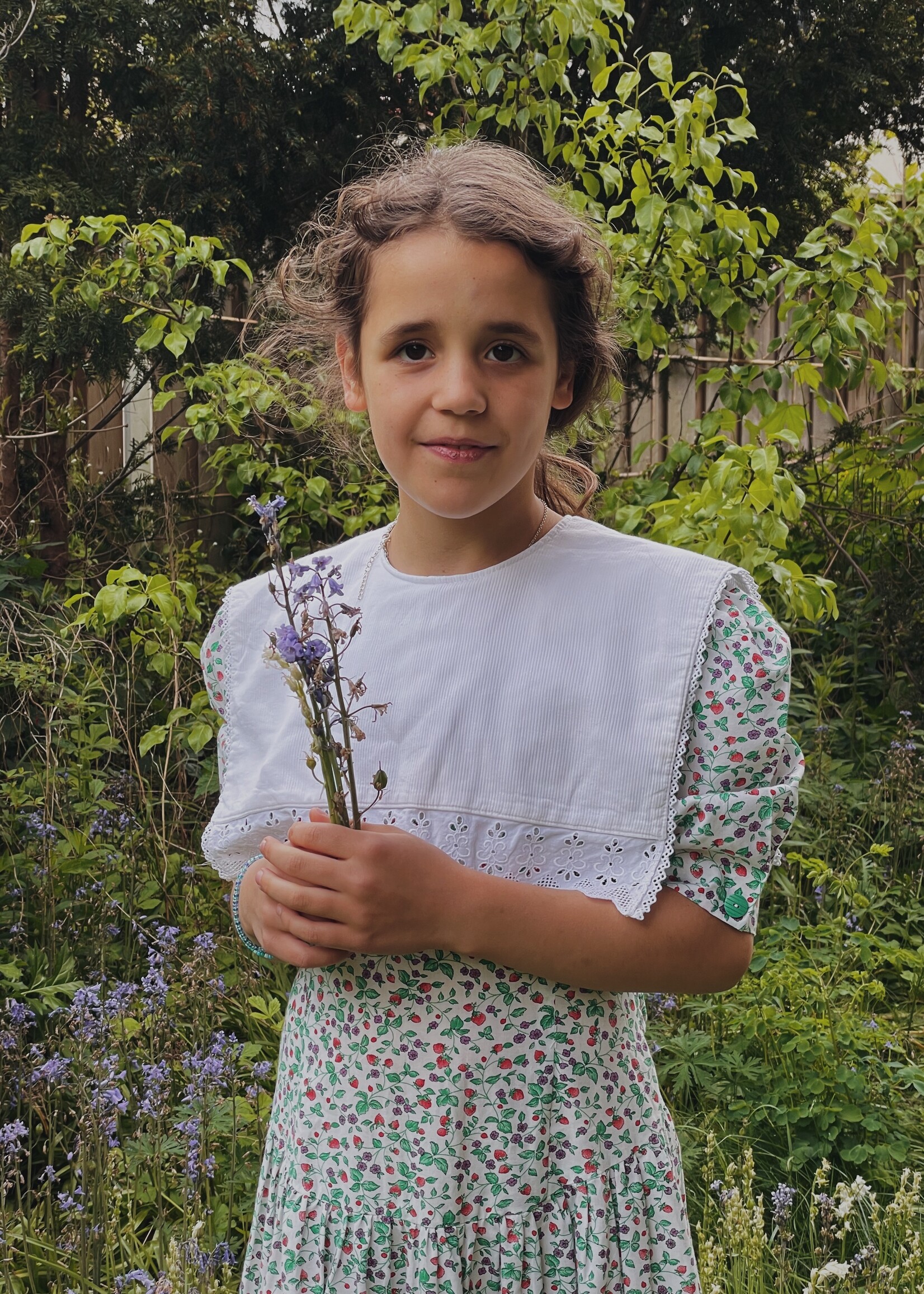 Handmade Strawberry Dress 12y