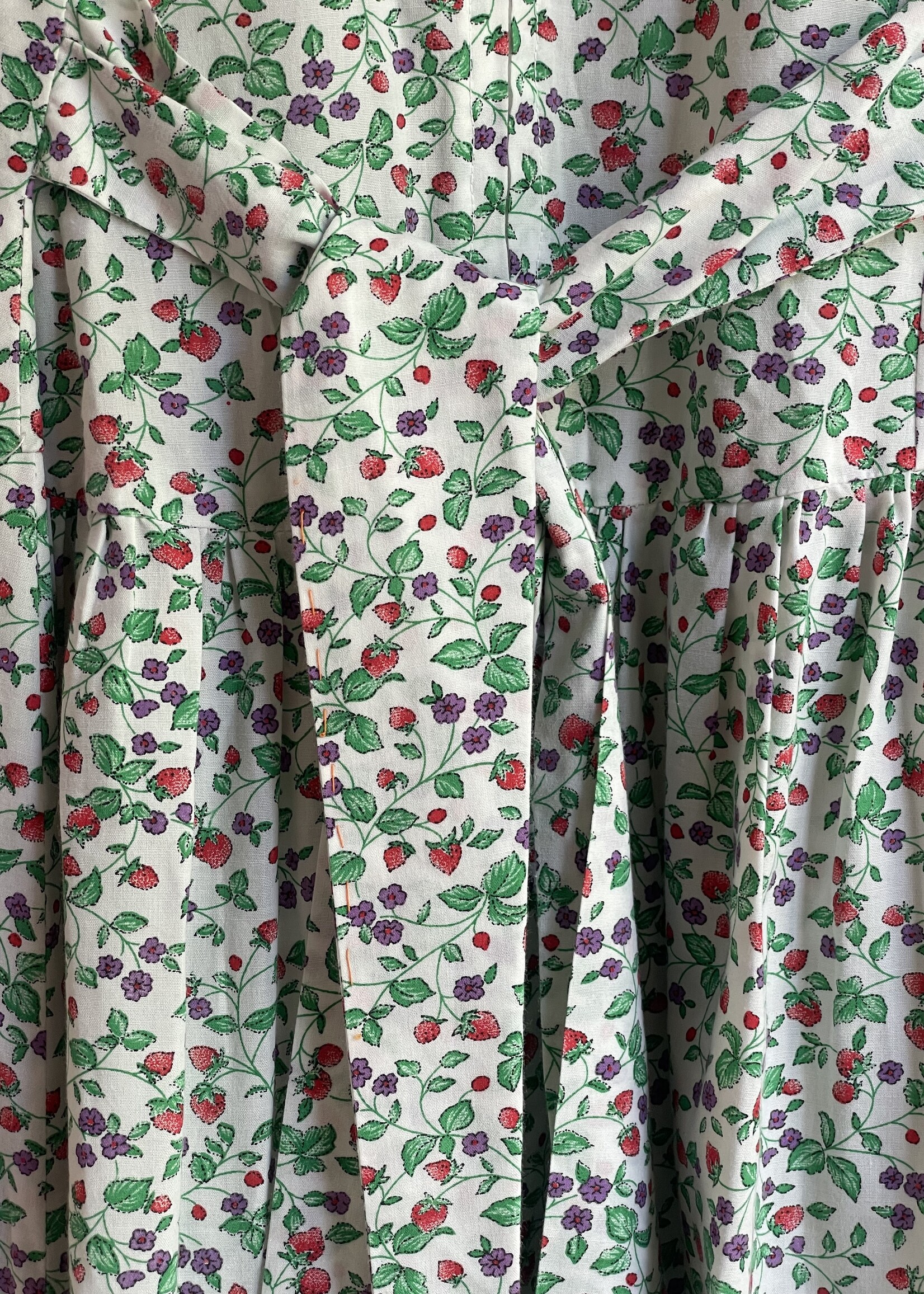 Handmade Strawberry Dress 12y