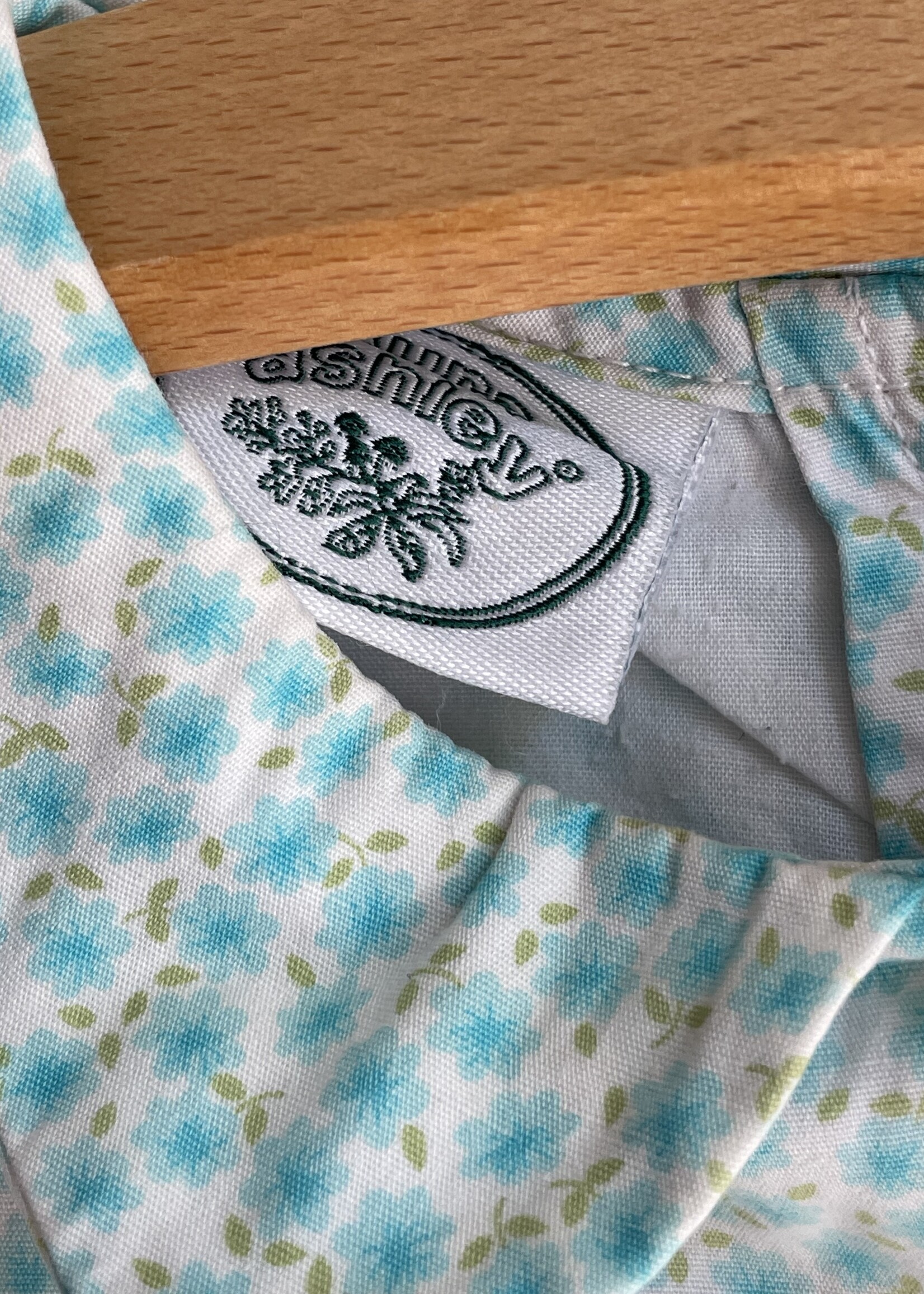 Laura Ashley Blue Floral Dress 6y