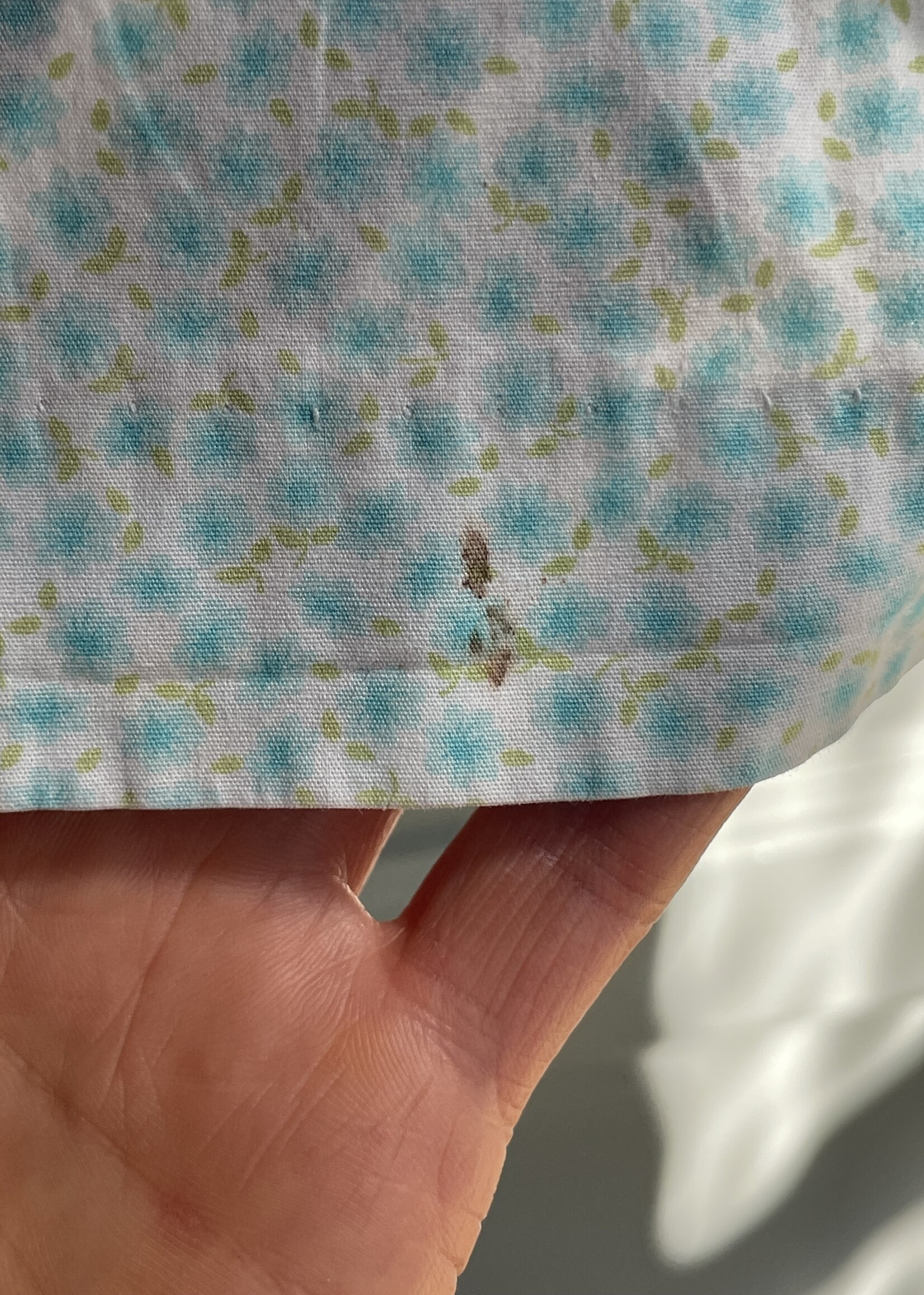 Laura Ashley Blue Floral Dress 6y