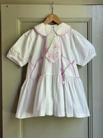 K'neeltje White Wide Dress 4y