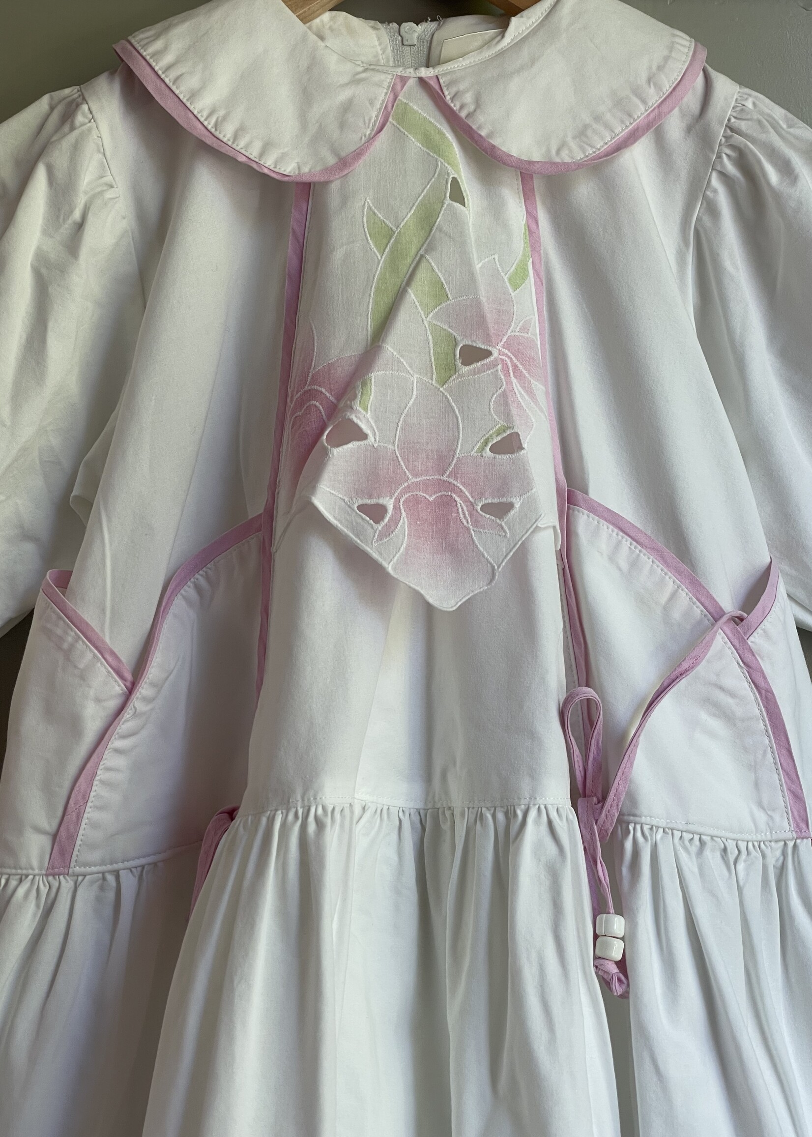 K'neeltje White Wide Dress 4y