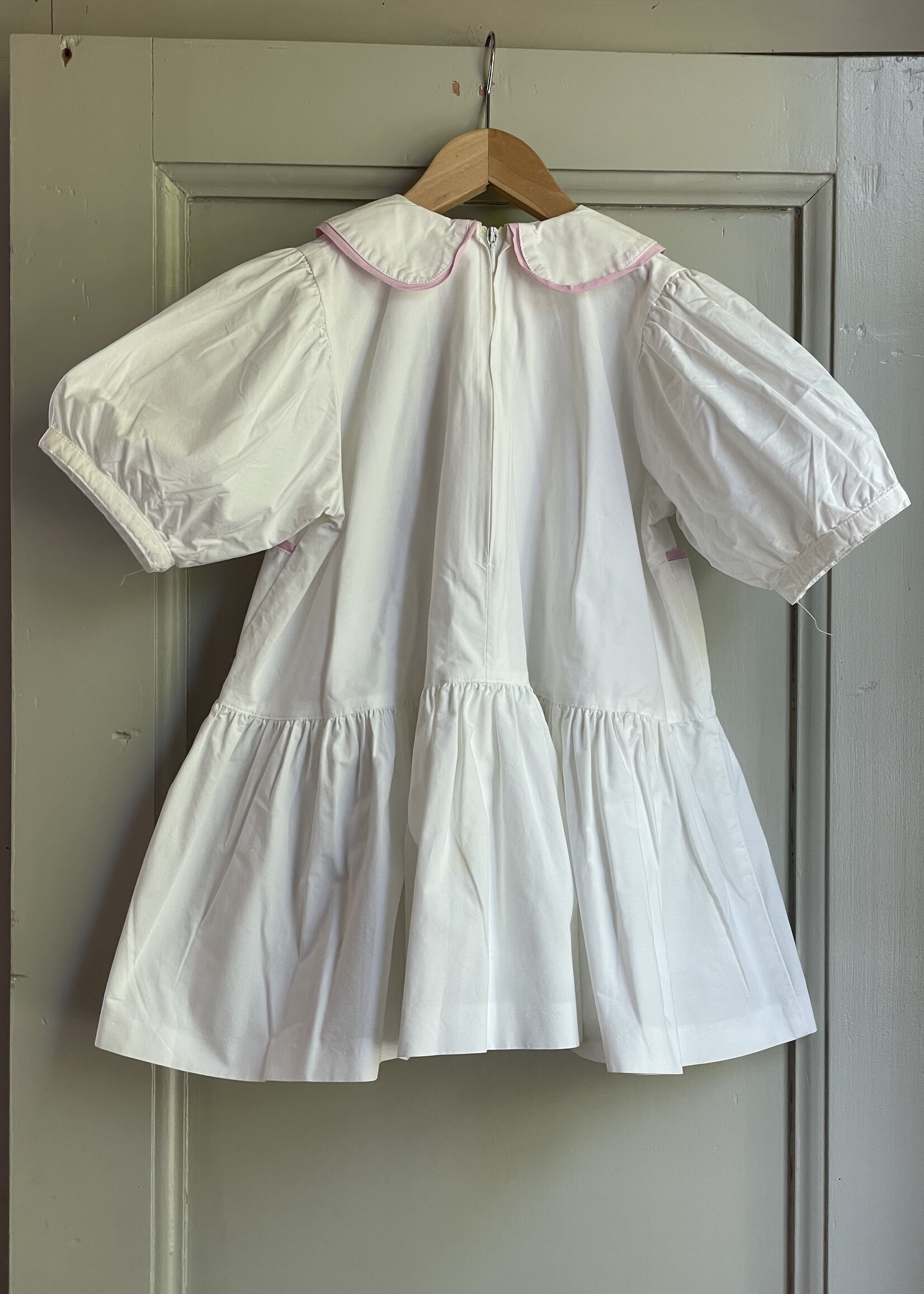 K'neeltje White Wide Dress 4y