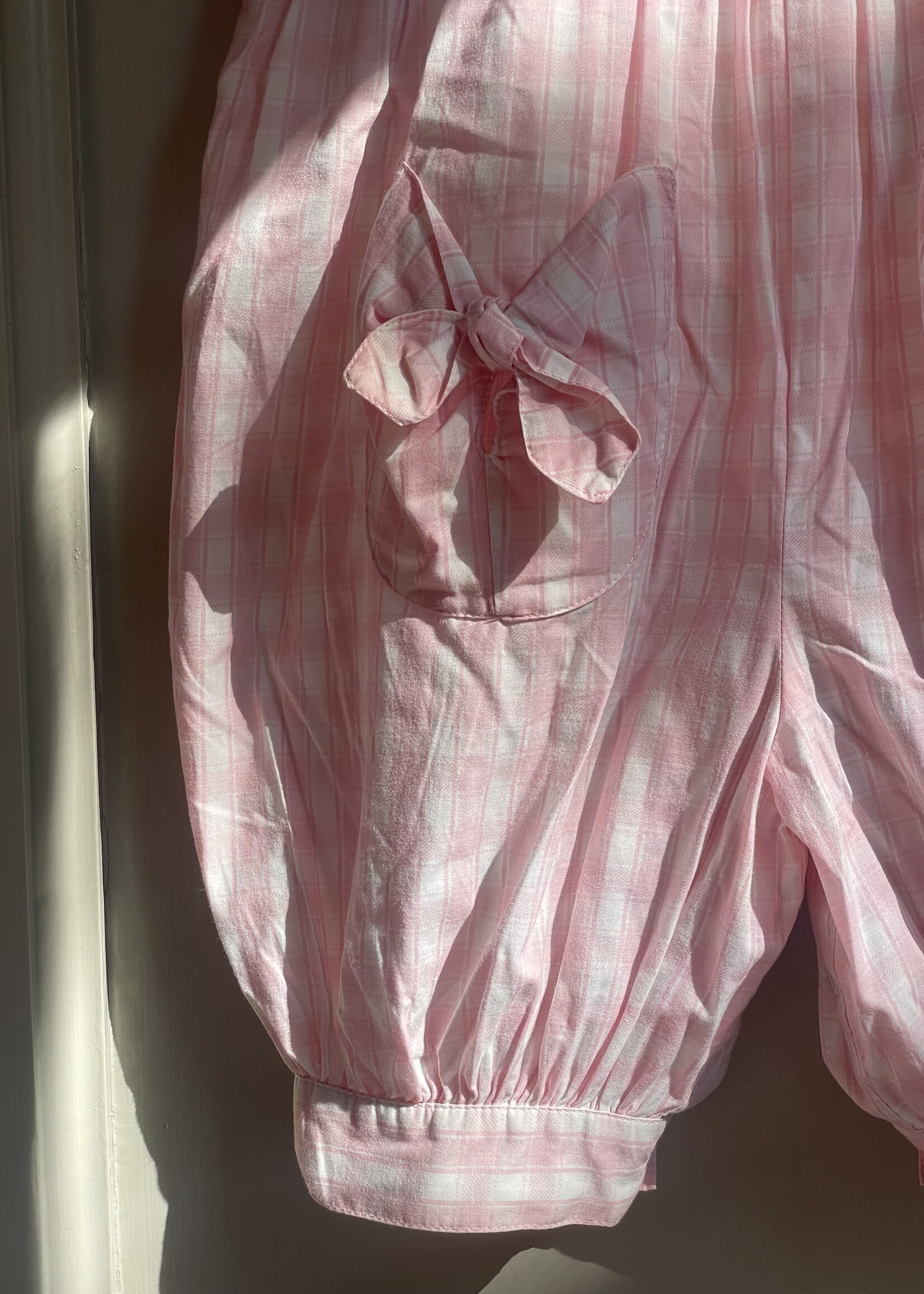 Laura Ashley Pink Puffy Checked Set 2-3y