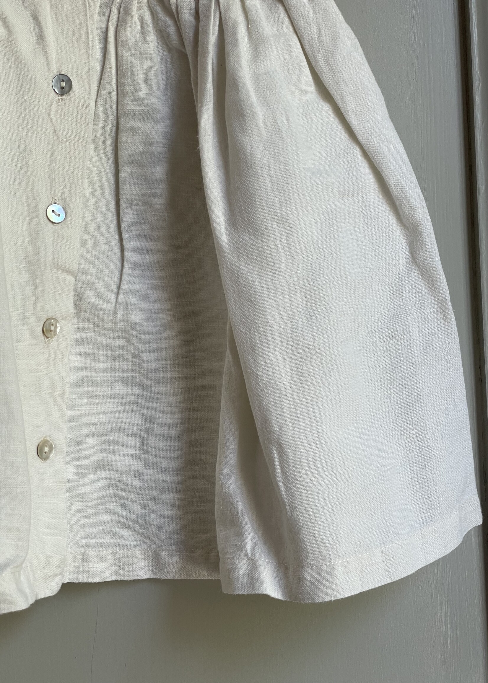 Vintage Fruity Linen Dress 18m