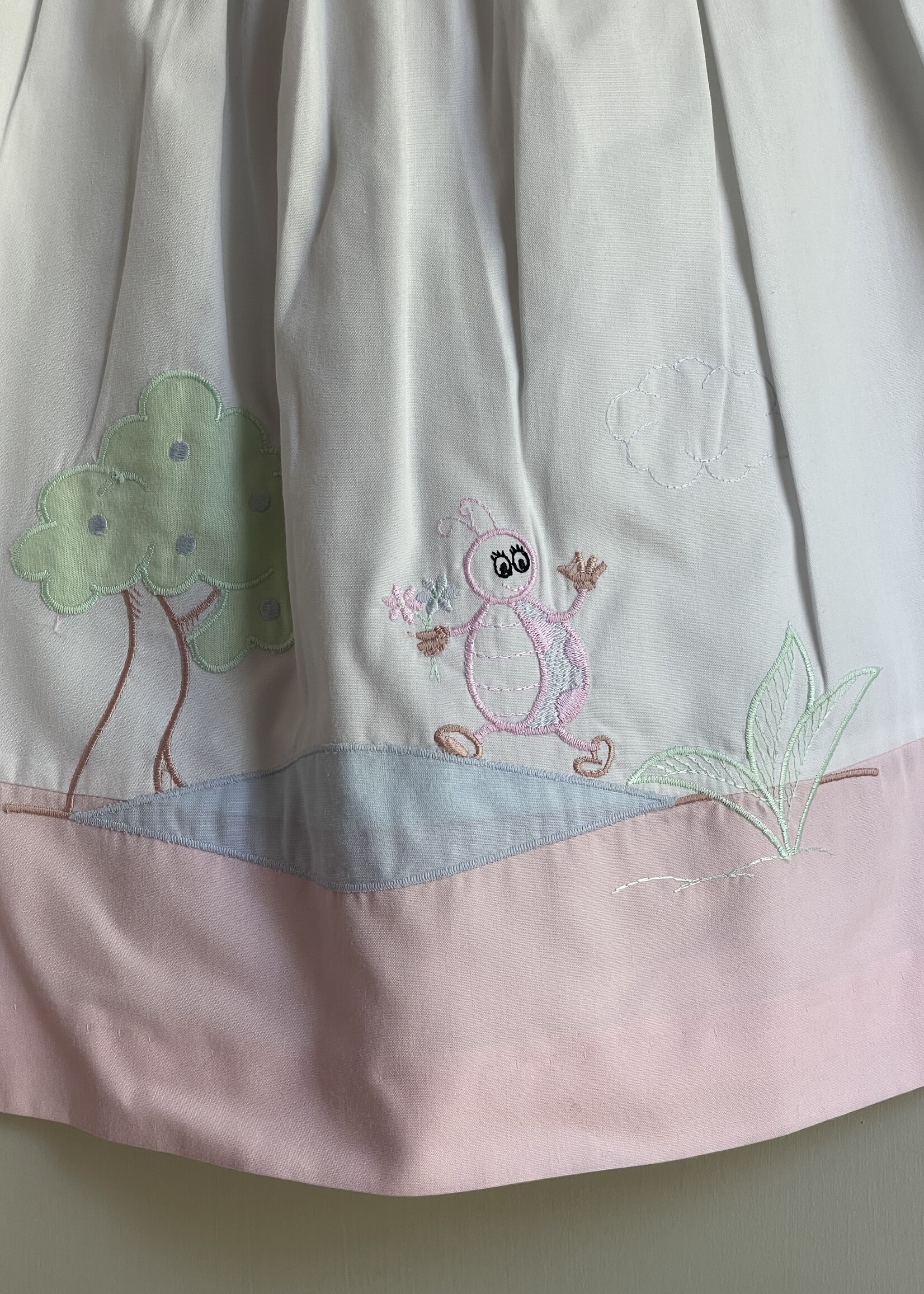 Vintage Ladybug Dress 12m