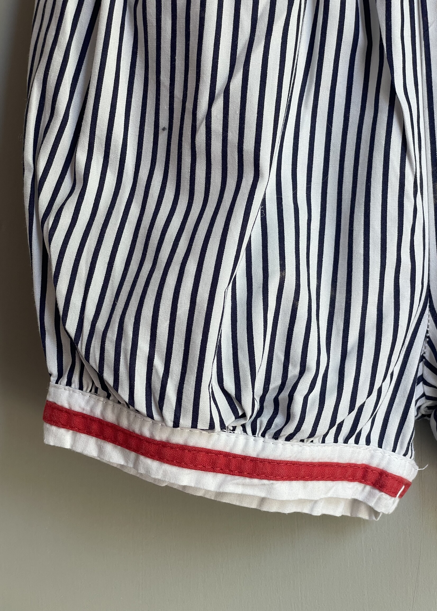 Vintage Striped Sailor Playsuit 9m