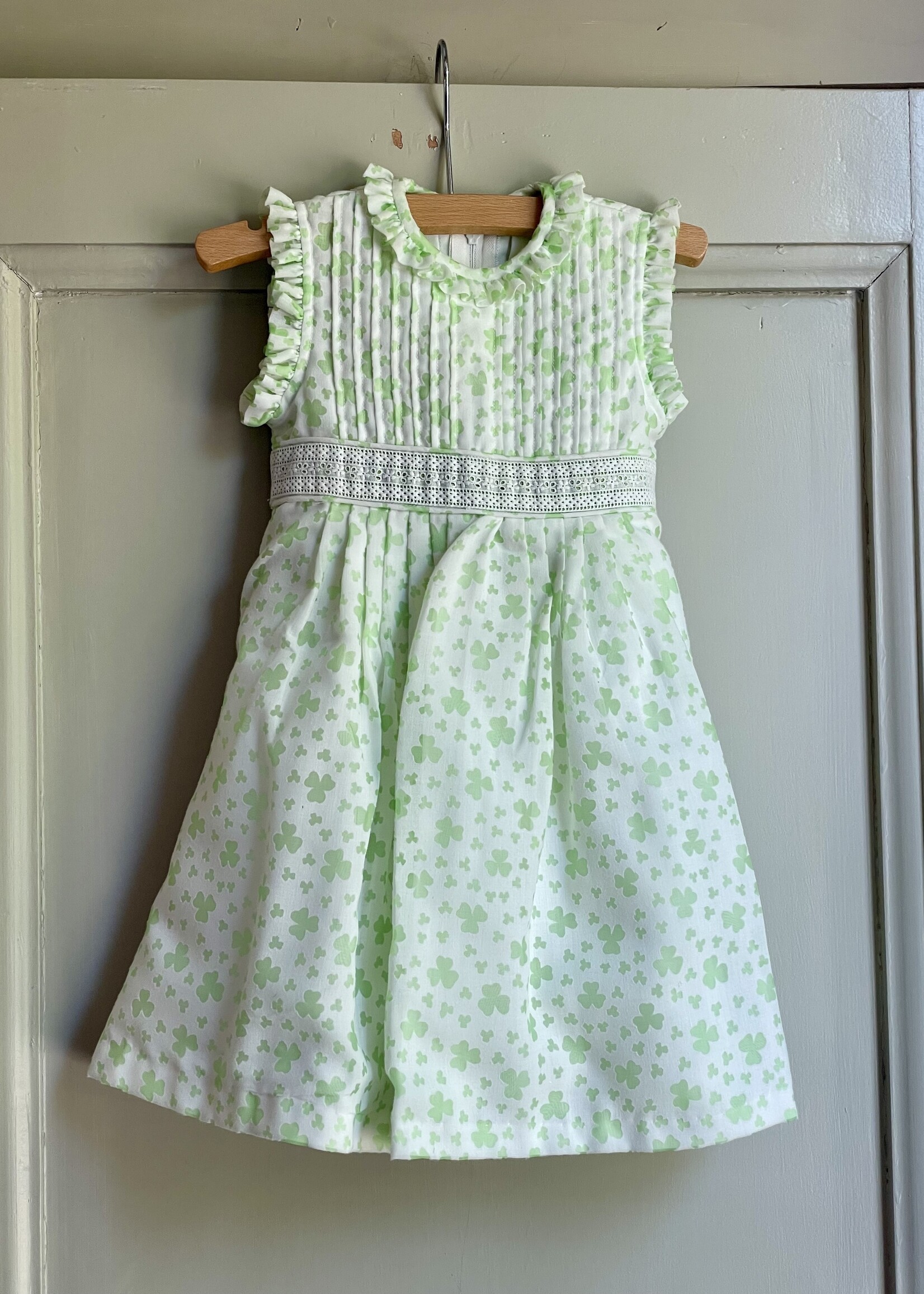 Handmade Lined Clover Dress 9m