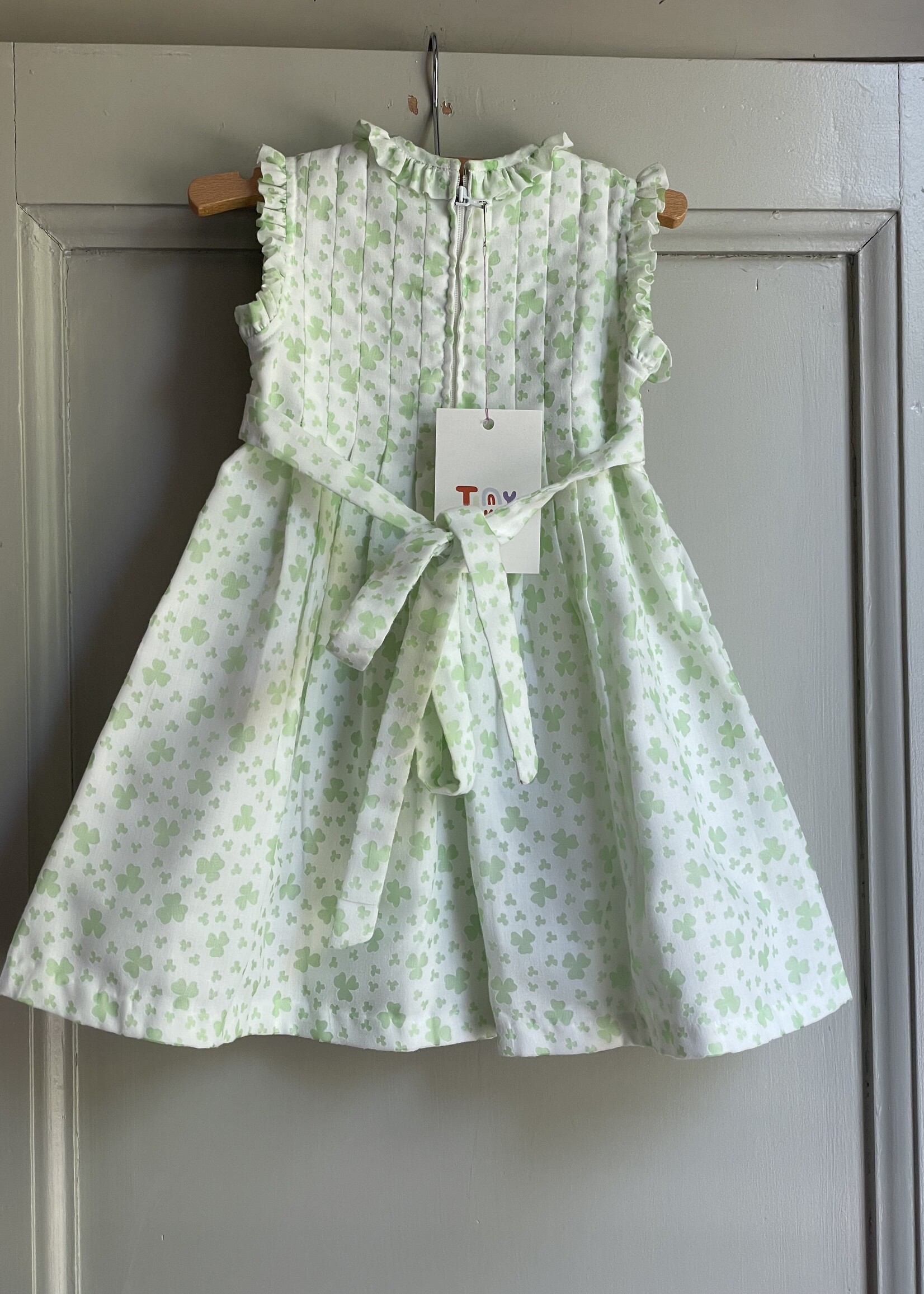 Handmade Lined Clover Dress 9m