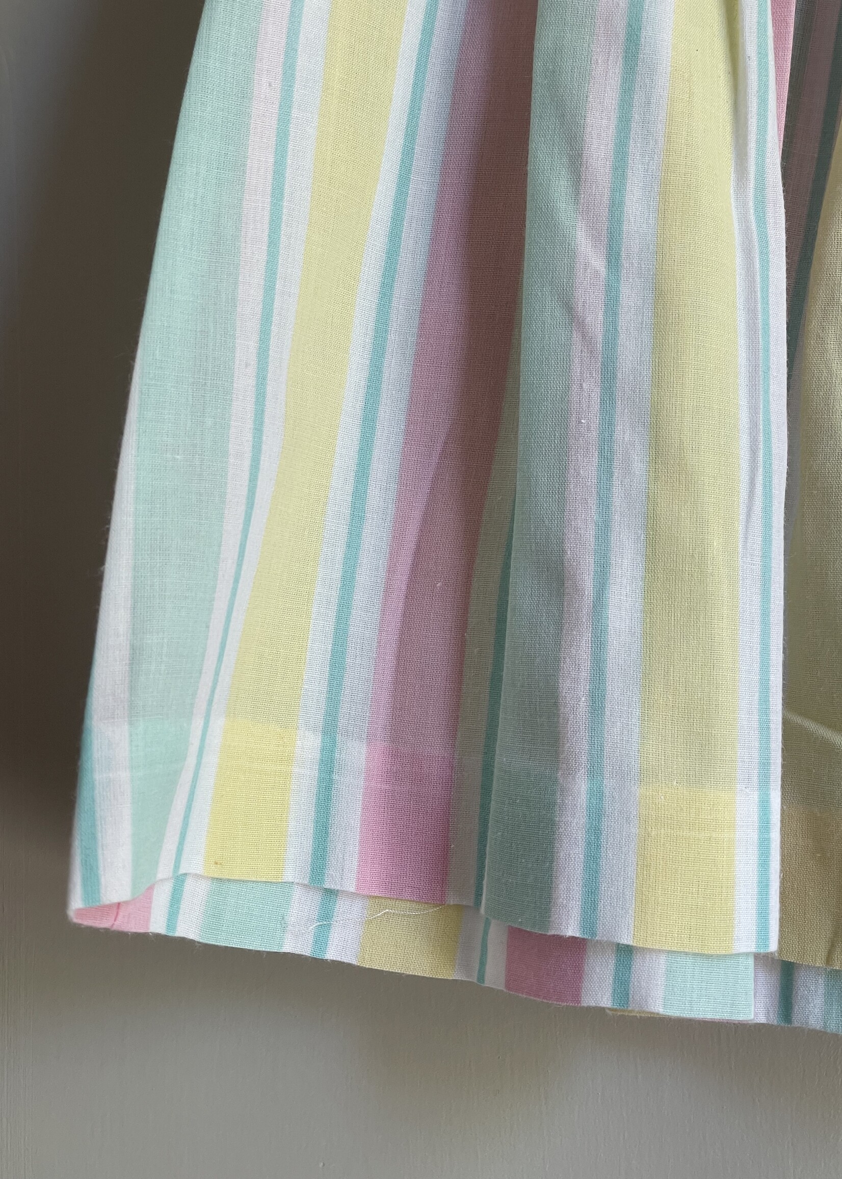 Vintage Striped Candy Dress 9m
