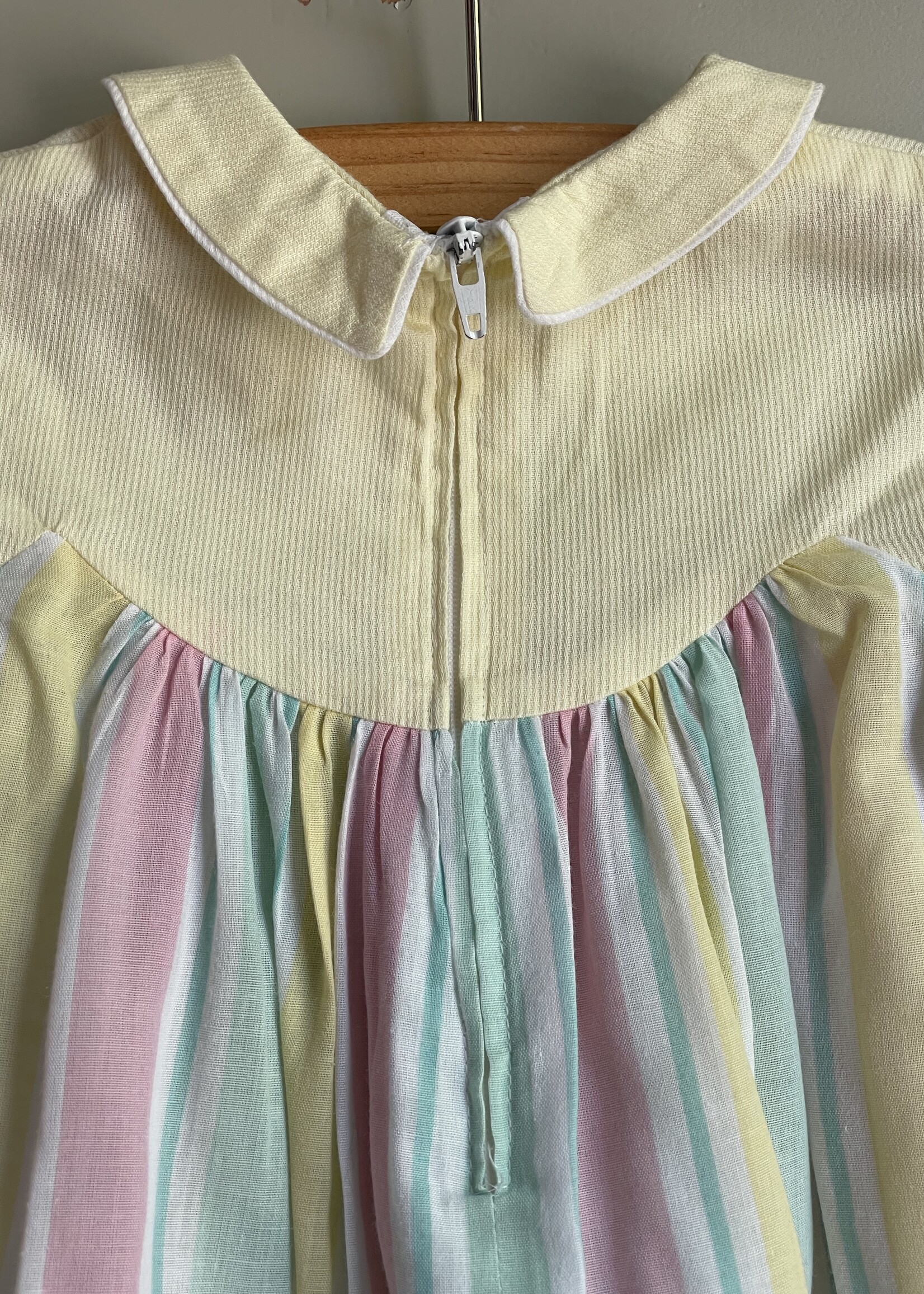 Vintage Striped Candy Dress 9m