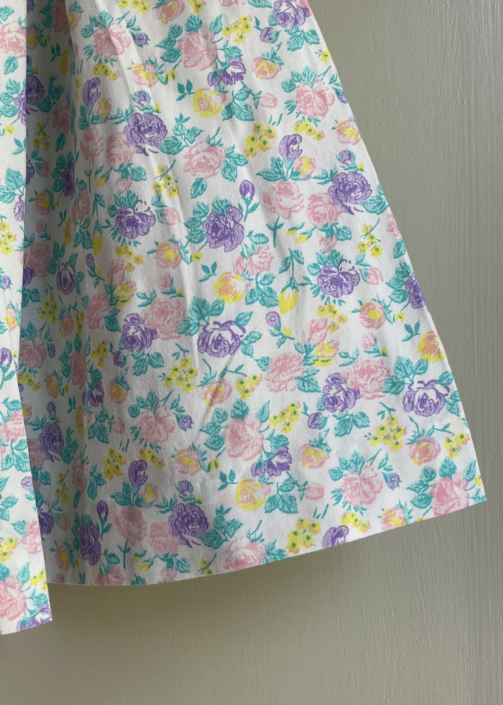 Vintage Pastel Floral Dress 6m