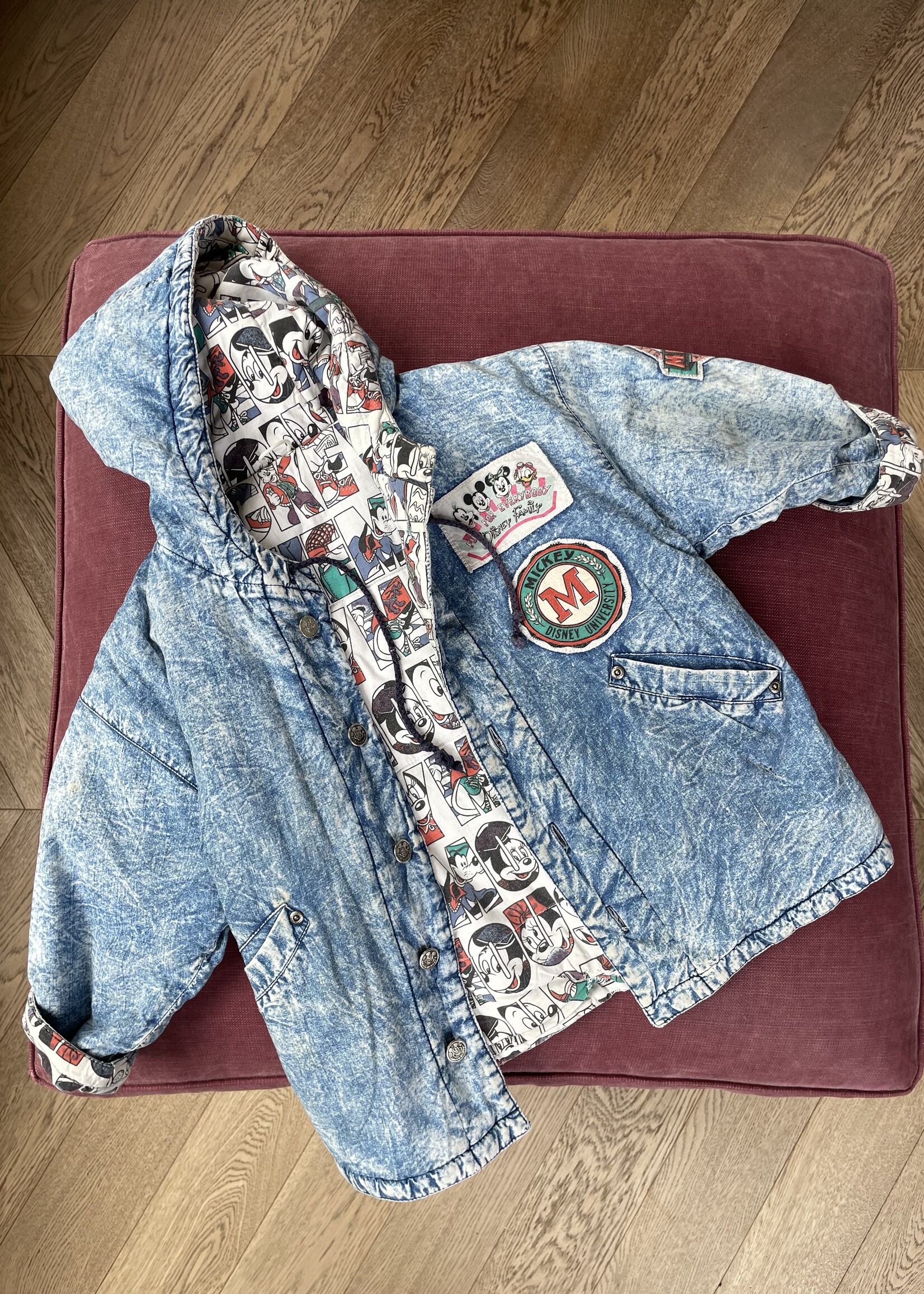 Vintage Acid Mickey Coat 4y