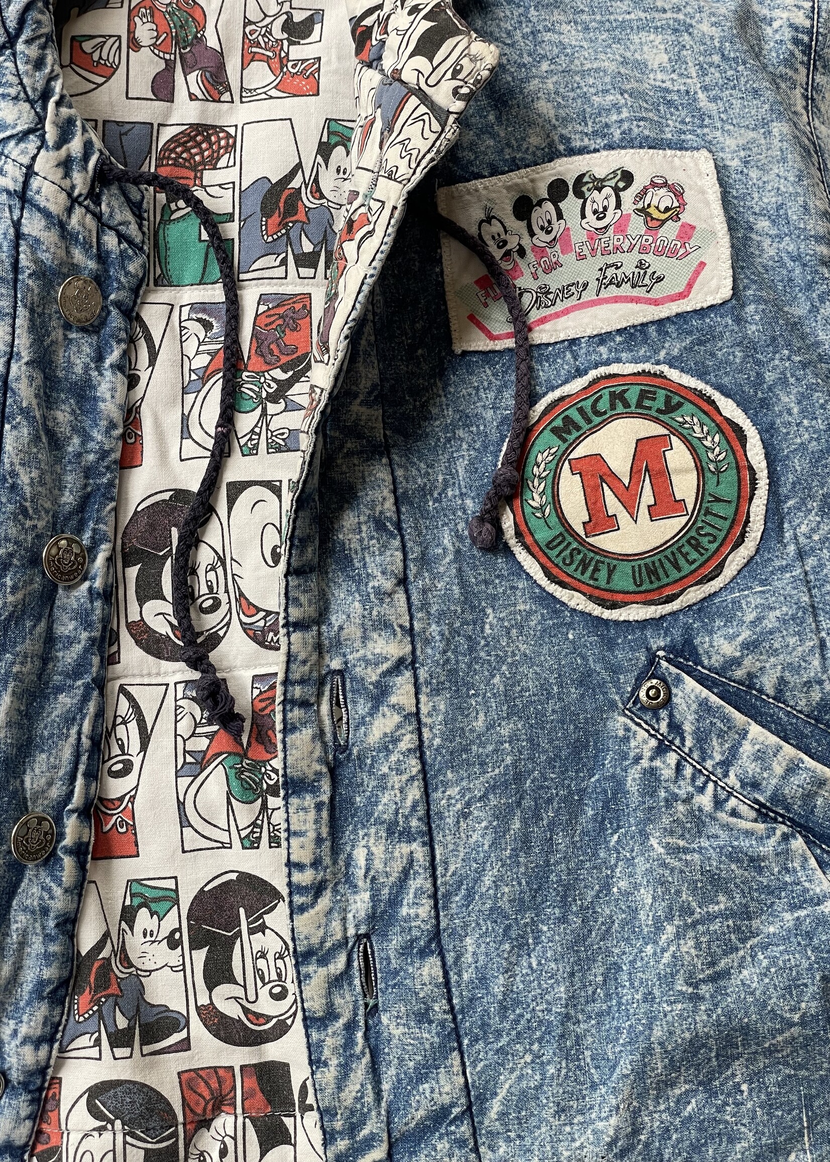 Vintage Acid Mickey Coat 4y