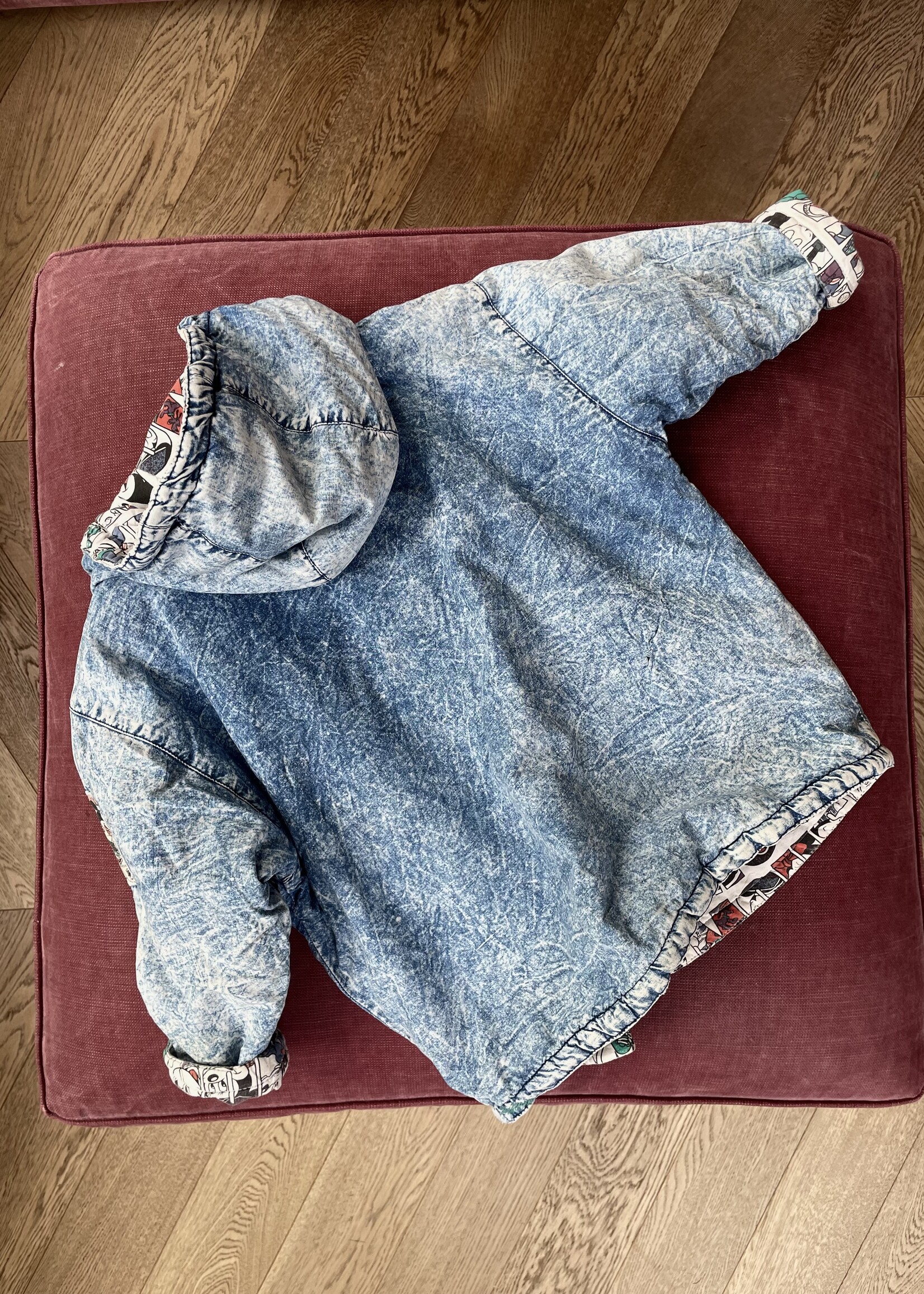 Vintage Acid Mickey Coat 4y