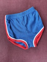 Vintage Blue Terry Sports Bloomer 6-8y