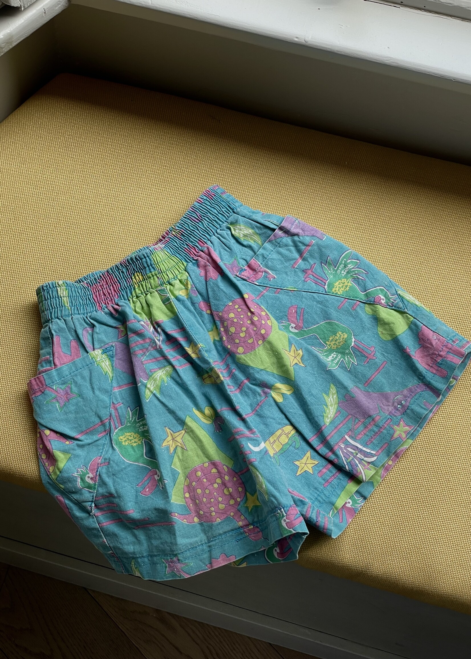 Vintage Animal Shorts 6y