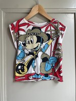 Handmade Mickey Top 4-6y