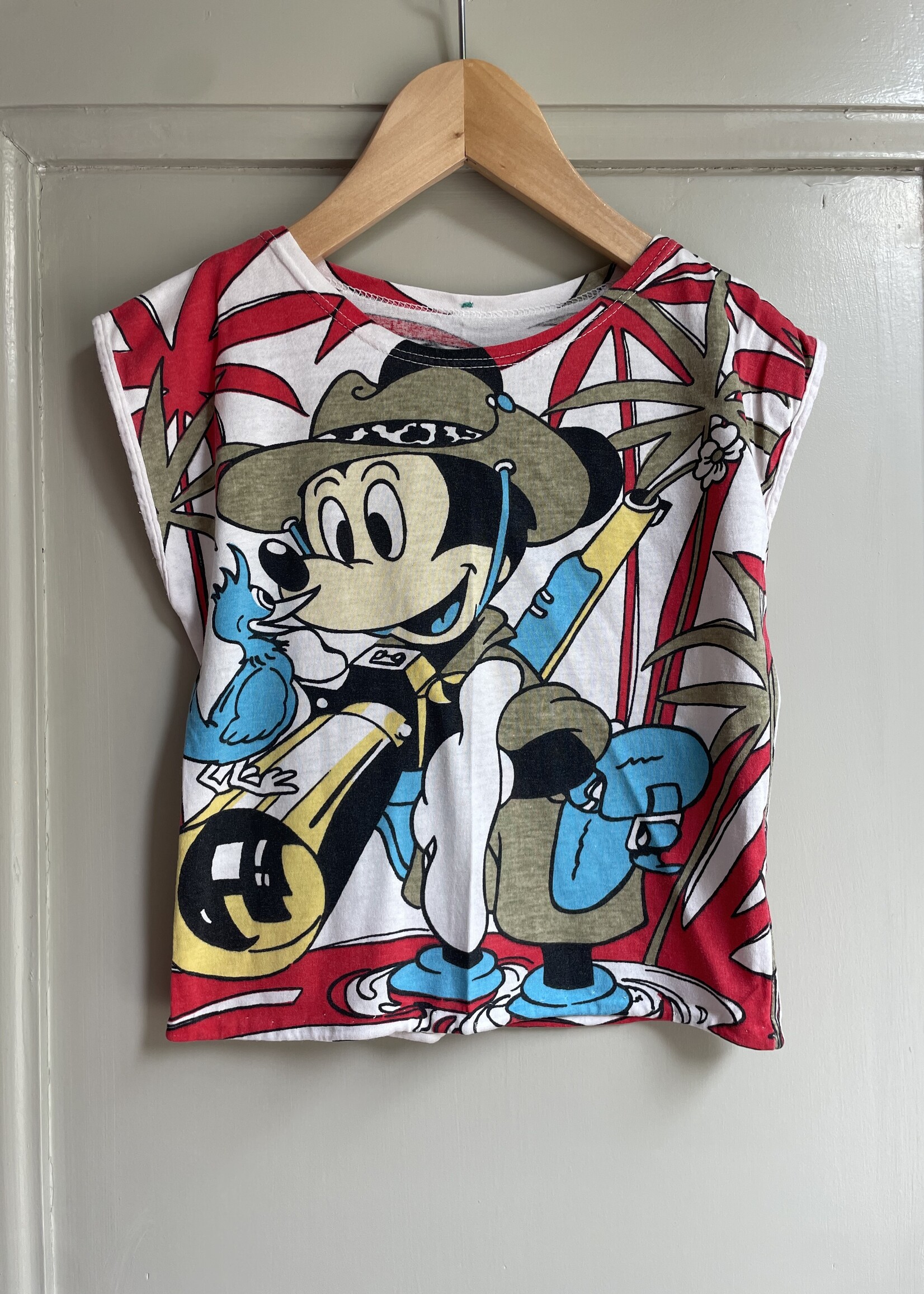 Handmade Mickey Top 4-6y