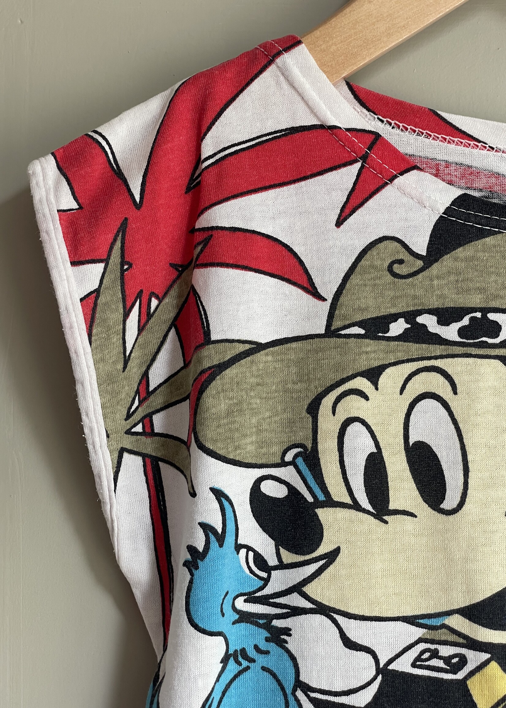 Handmade Mickey Top 4-6y