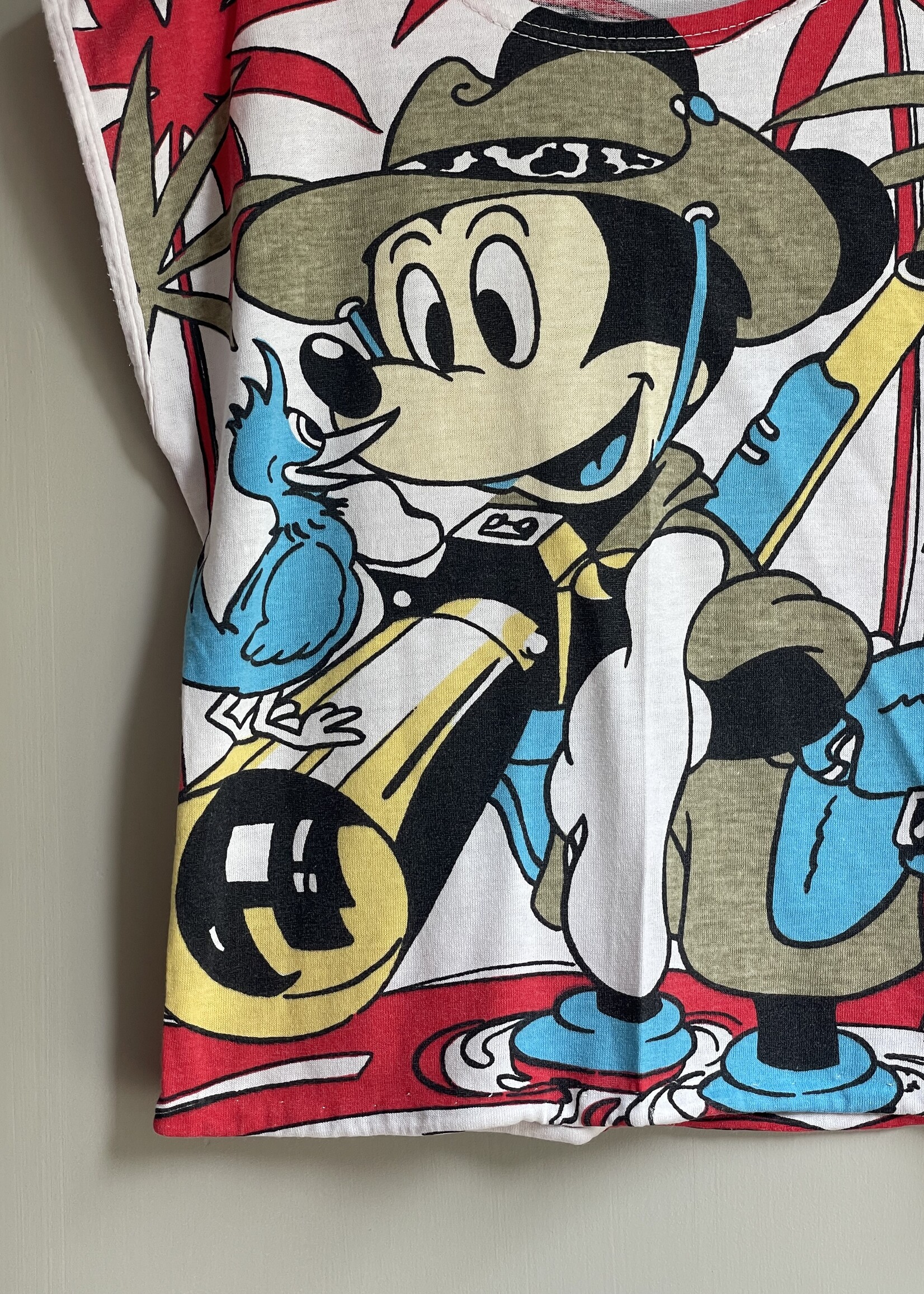 Handmade Mickey Top 4-6y