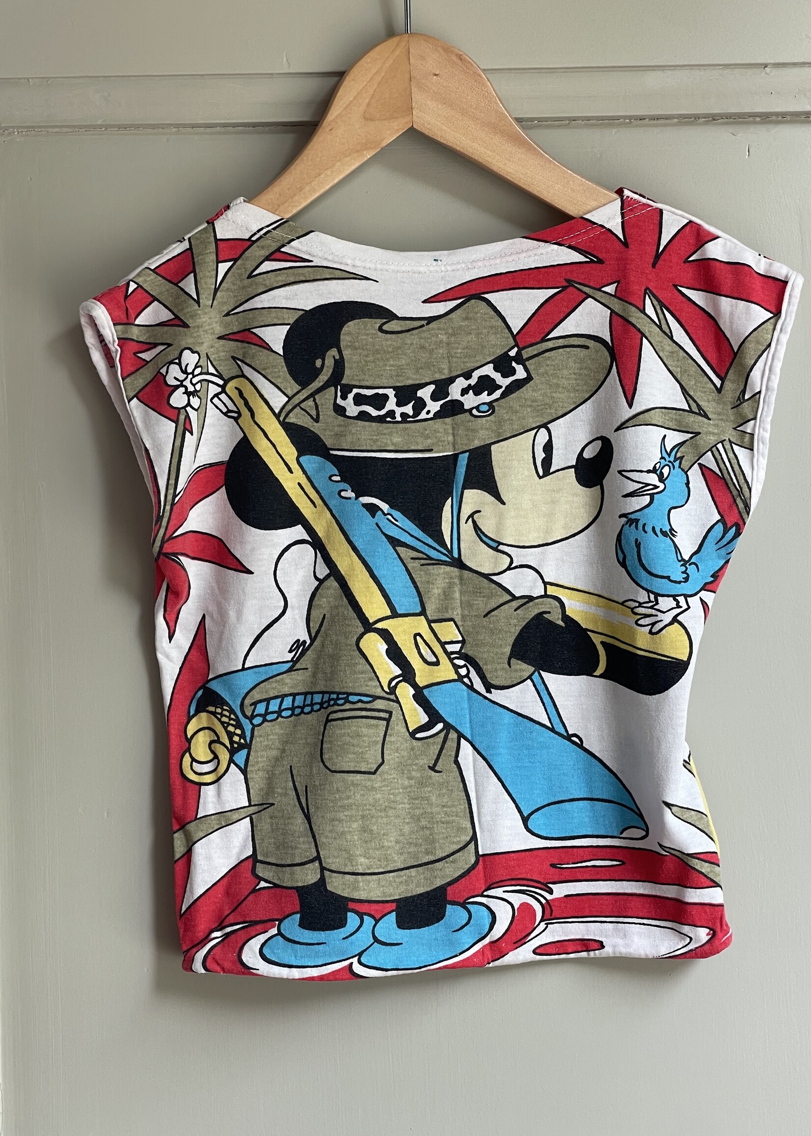 Handmade Mickey Top 4-6y