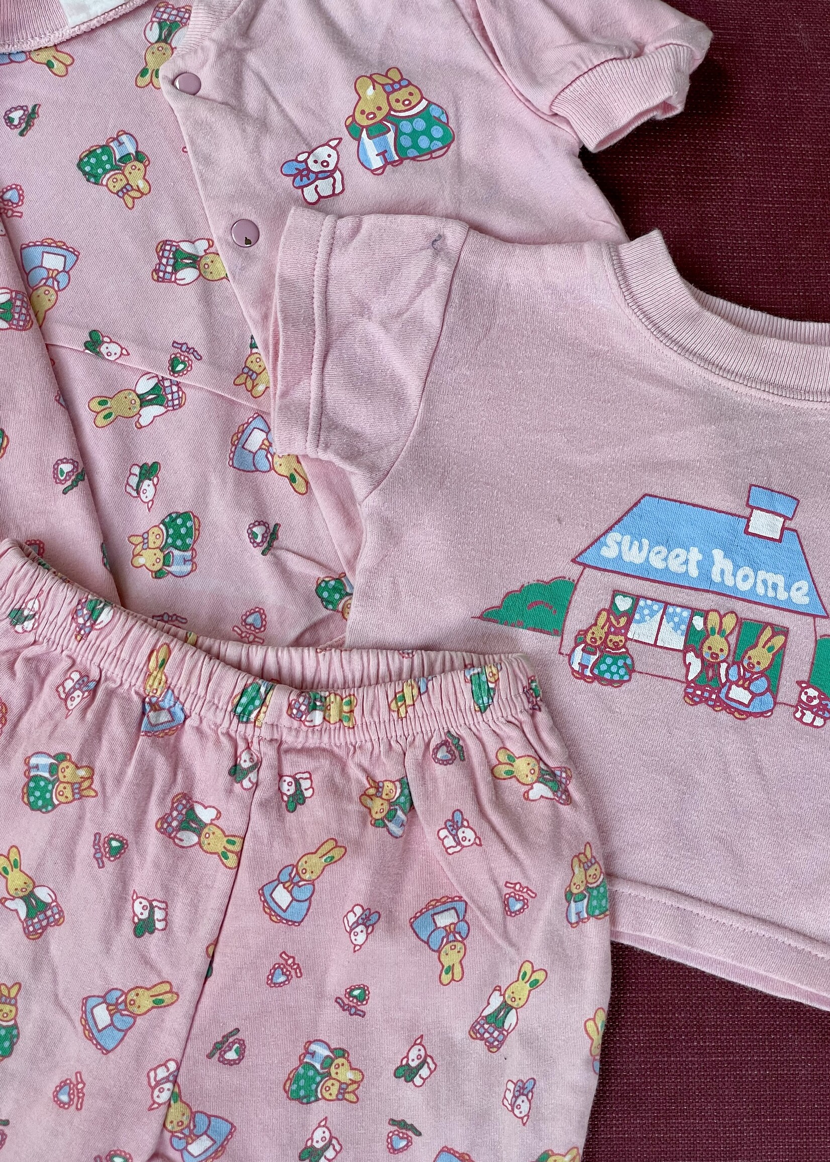 Vintage Pink Sweet Home 3-piece Set 3m