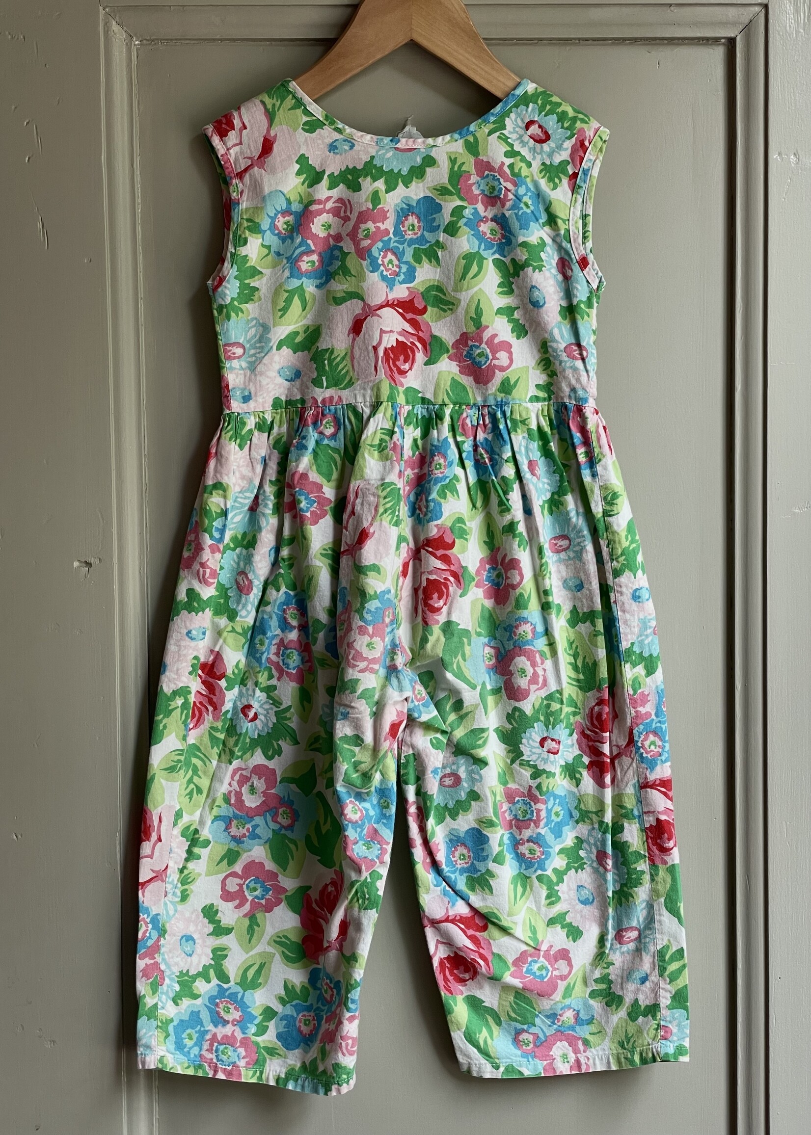 Vintage Floral Playsuit 2-3y