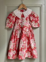 Laura Ashley Festive Floral Dress 3-4y