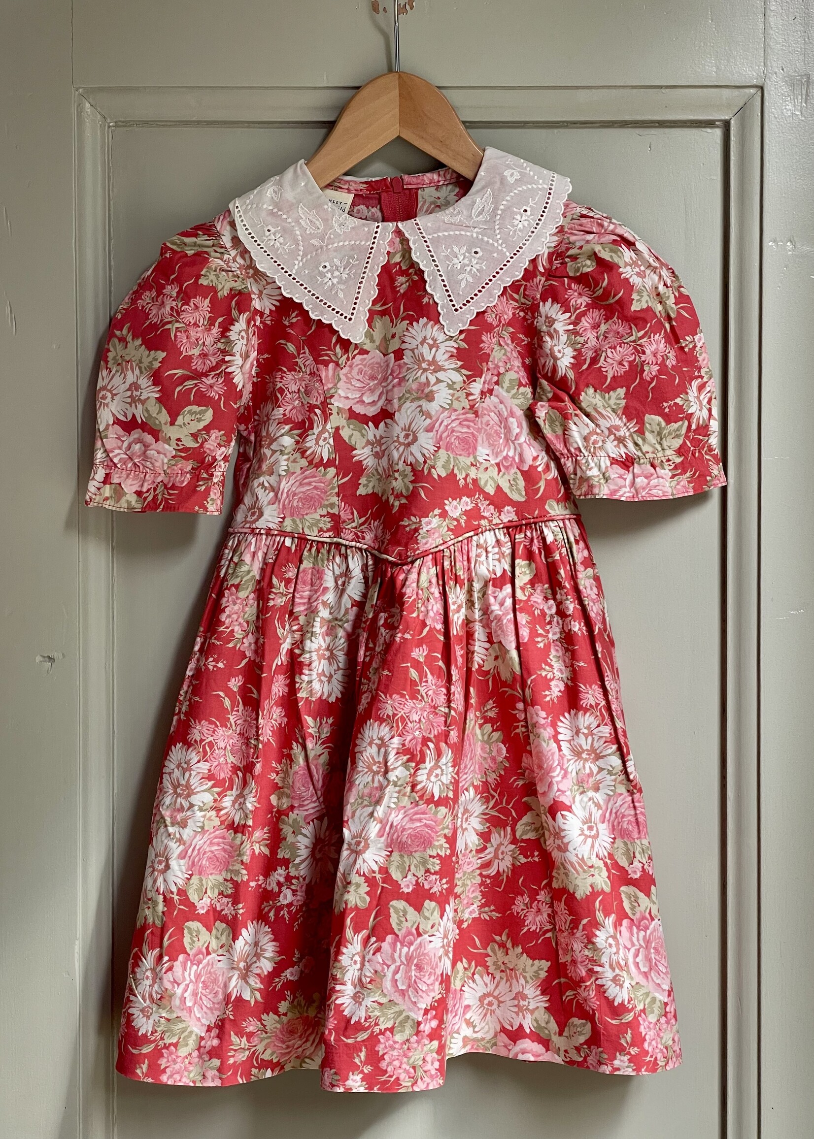 Laura Ashley Festive Floral Dress 3-4y