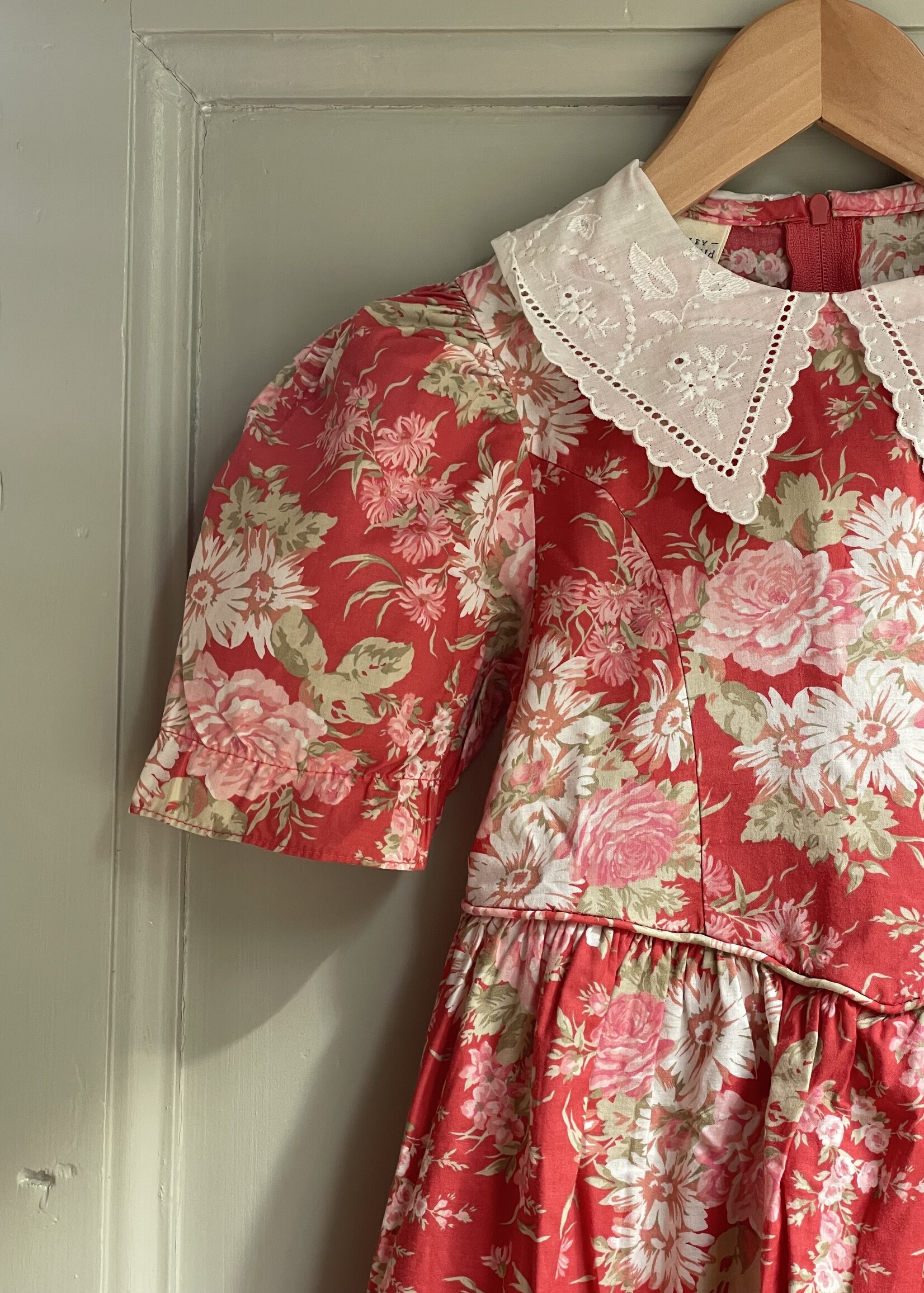 Laura Ashley Festive Floral Dress 3-4y