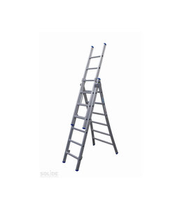 Solide Solide 3-delige ladder gecoat 3x6