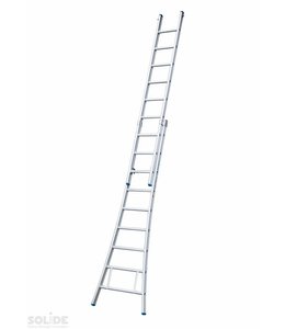 Solide Solide 2-Delige ladder gecoat 2x14