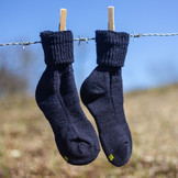 Soga thermo kindersokken van merino wol met badstof voering S2
