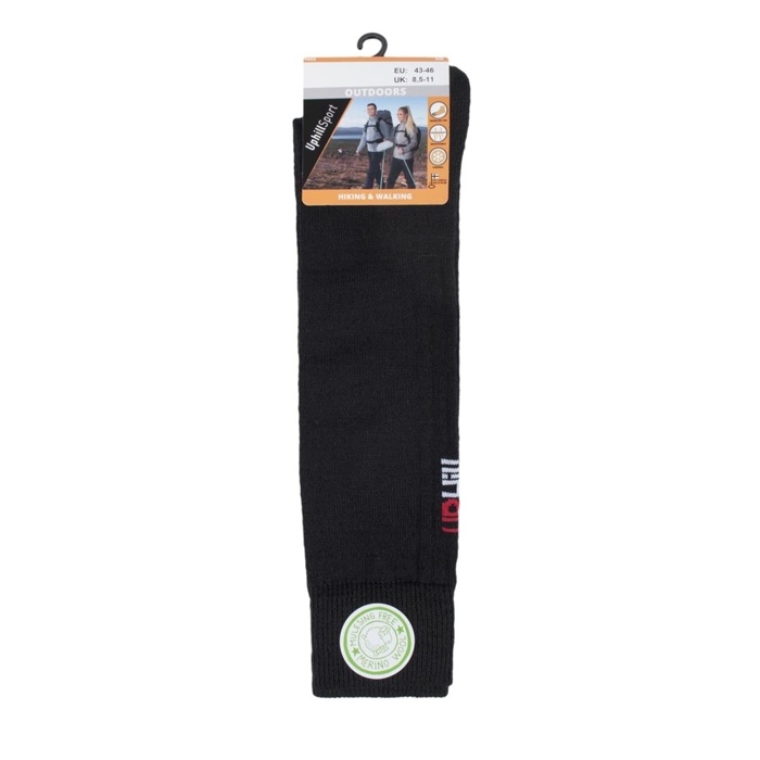Uphillsport hoge wandelsokken met merino wol 8504