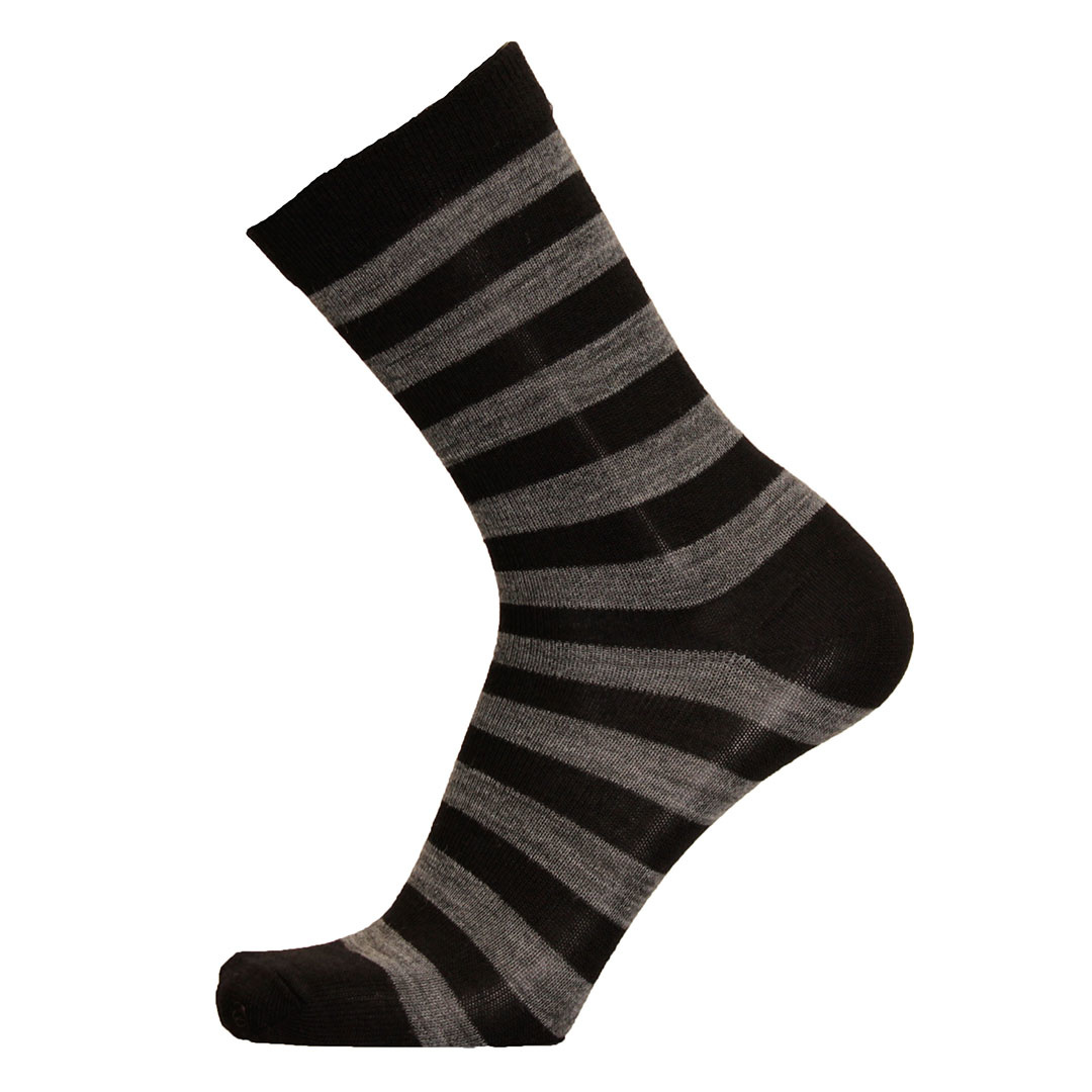 Uphillsport dunne gestreepte merino wollen sokken 8764