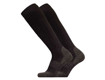 Bamboe en merino thermo kniekousen operator