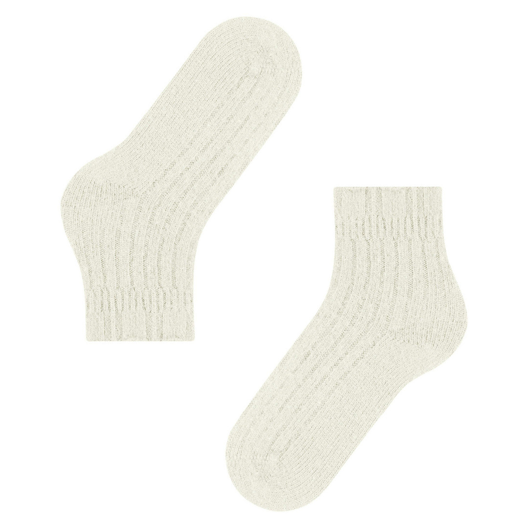 FALKE Bedsokken met Rib Wool-Cashmere Blend