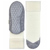 Falke Comfortabele pantoffel sokken van merinowol