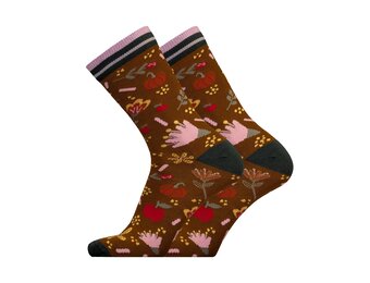 Autumn Garden Merino Wollen Sokken