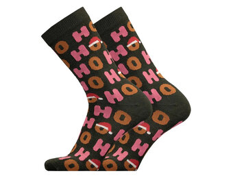 HOHOHO Kerstsokken Merino Wol