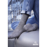 Apollo nette wollen merino kniekousen heren 3-pack