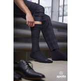 Apollo nette wollen merino kniekousen heren 3-pack