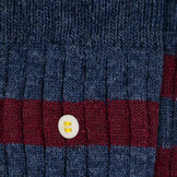 Alfredo Gonzales Cosy Merino Sokken met Rib Unisex