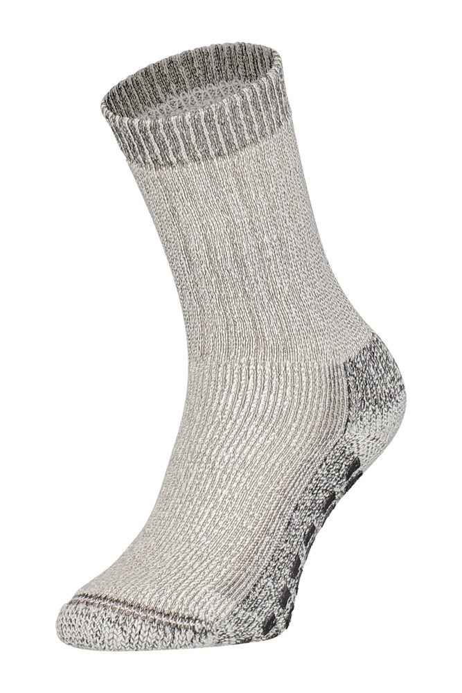 Soga warme merino wollen antislip sokken met badstof S4