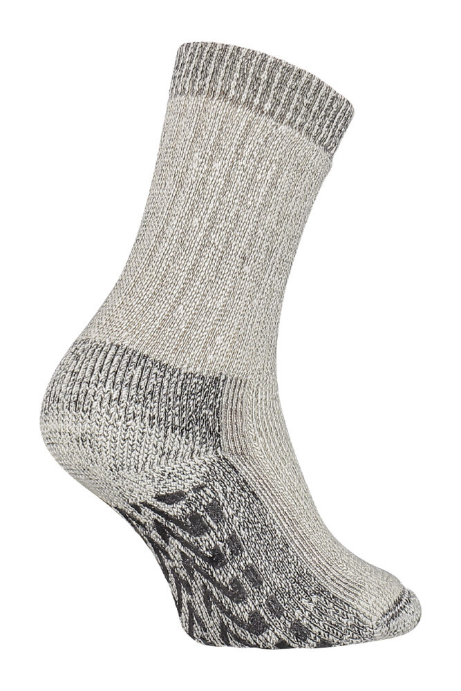 Soga warme merino wollen antislip sokken met badstof S4