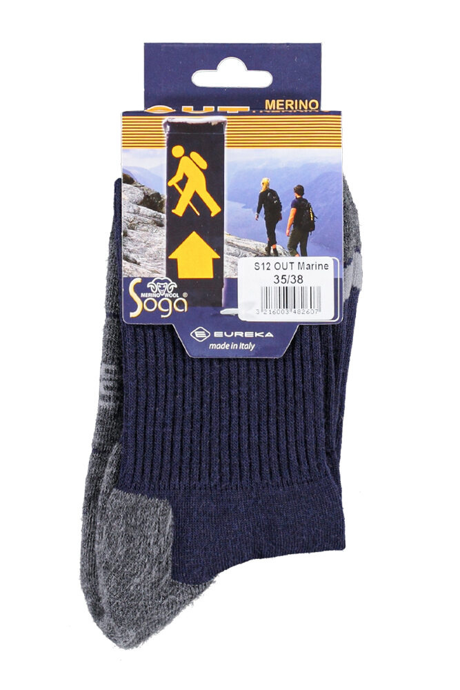 Soga merino wollen thermo wandelsokken S12